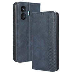 Funda de Cuero Cartera con Soporte Carcasa BY4 para Realme GT Neo5 SE 5G Azul