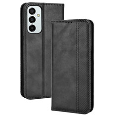 Funda de Cuero Cartera con Soporte Carcasa BY4 para Samsung Galaxy F23 5G Negro