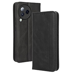 Funda de Cuero Cartera con Soporte Carcasa BY4 para Xiaomi Civi 3 5G Negro