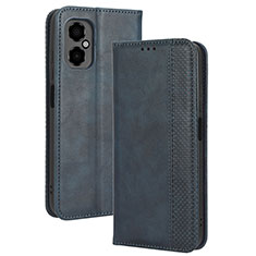 Funda de Cuero Cartera con Soporte Carcasa BY4 para Xiaomi Redmi Note 11R 5G Azul