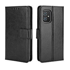 Funda de Cuero Cartera con Soporte Carcasa BY5 para Asus ZenFone 8 Mini Negro