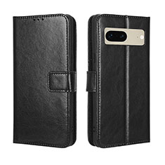 Funda de Cuero Cartera con Soporte Carcasa BY5 para Google Pixel 7 5G Negro