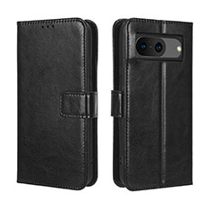 Funda de Cuero Cartera con Soporte Carcasa BY5 para Google Pixel 8 5G Negro