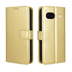 Funda de Cuero Cartera con Soporte Carcasa BY5 para Google Pixel 8a 5G Oro