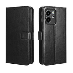 Funda de Cuero Cartera con Soporte Carcasa BY5 para Huawei Honor 80 SE 5G Negro