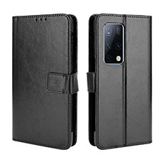 Funda de Cuero Cartera con Soporte Carcasa BY5 para Huawei Mate X2 Negro