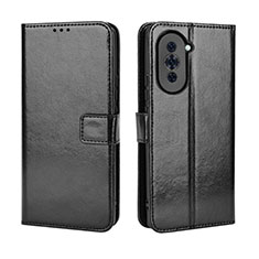 Funda de Cuero Cartera con Soporte Carcasa BY5 para Huawei Nova 10 Negro