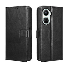 Funda de Cuero Cartera con Soporte Carcasa BY5 para Huawei Nova 10 SE Negro