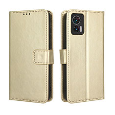 Funda de Cuero Cartera con Soporte Carcasa BY5 para Motorola Moto Edge 30 Lite 5G Oro