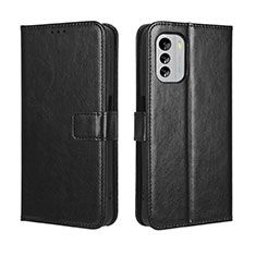 Funda de Cuero Cartera con Soporte Carcasa BY5 para Nokia G60 5G Negro