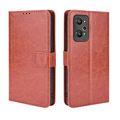 Funda de Cuero Cartera con Soporte Carcasa BY5 para Realme GT Neo 3T 5G Marron