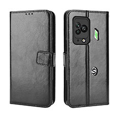 Funda de Cuero Cartera con Soporte Carcasa BY5 para Xiaomi Black Shark 5 Pro 5G Negro