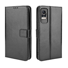 Funda de Cuero Cartera con Soporte Carcasa BY5 para Xiaomi Civi 1S 5G Negro