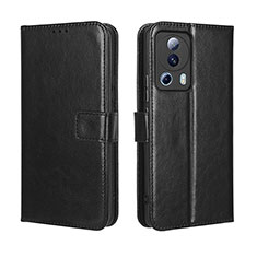 Funda de Cuero Cartera con Soporte Carcasa BY5 para Xiaomi Civi 2 5G Negro