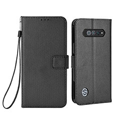 Funda de Cuero Cartera con Soporte Carcasa BY6 para Xiaomi Black Shark 4S 5G Negro