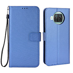 Funda de Cuero Cartera con Soporte Carcasa BY6 para Xiaomi Mi 10T Lite 5G Azul