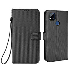 Funda de Cuero Cartera con Soporte Carcasa BY6 para Xiaomi POCO C31 Negro