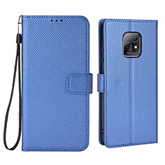 Funda de Cuero Cartera con Soporte Carcasa BY6 para Xiaomi Redmi 10X Pro 5G Azul