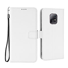 Funda de Cuero Cartera con Soporte Carcasa BY6 para Xiaomi Redmi 10X Pro 5G Blanco