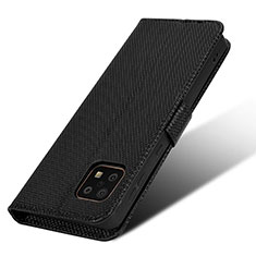 Funda de Cuero Cartera con Soporte Carcasa BY7 para Sharp Aquos Sense6 Negro