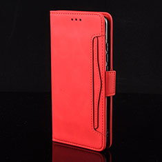 Funda de Cuero Cartera con Soporte Carcasa BY7 para Xiaomi Redmi Note 11 5G Rojo