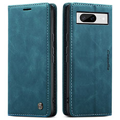 Funda de Cuero Cartera con Soporte Carcasa C01S para Google Pixel 8 5G Azul