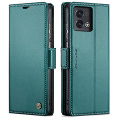 Funda de Cuero Cartera con Soporte Carcasa C01S para Motorola Moto G Stylus (2023) 4G Verde