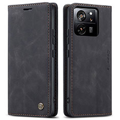 Funda de Cuero Cartera con Soporte Carcasa C01S para Xiaomi Mi 13T Pro 5G Negro