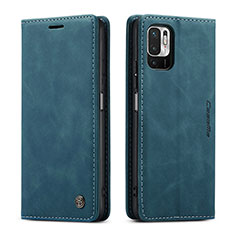 Funda de Cuero Cartera con Soporte Carcasa C01S para Xiaomi Redmi Note 11 SE 5G Azul