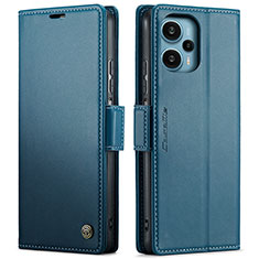 Funda de Cuero Cartera con Soporte Carcasa C01S para Xiaomi Redmi Note 12 Turbo 5G Azul