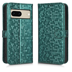 Funda de Cuero Cartera con Soporte Carcasa C01X para Google Pixel 7 5G Verde