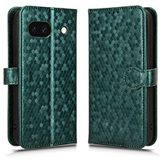 Funda de Cuero Cartera con Soporte Carcasa C01X para Google Pixel 8a 5G Verde