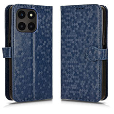 Funda de Cuero Cartera con Soporte Carcasa C01X para Huawei Honor X8b Azul