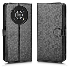 Funda de Cuero Cartera con Soporte Carcasa C01X para Huawei Honor X9 5G Negro