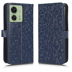 Funda de Cuero Cartera con Soporte Carcasa C01X para Motorola Moto Edge (2023) 5G Azul