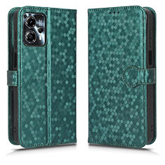 Funda de Cuero Cartera con Soporte Carcasa C01X para Motorola Moto G23 Verde