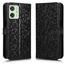 Funda de Cuero Cartera con Soporte Carcasa C01X para Motorola Moto G54 5G Negro