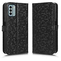 Funda de Cuero Cartera con Soporte Carcasa C01X para Nokia G22 Negro