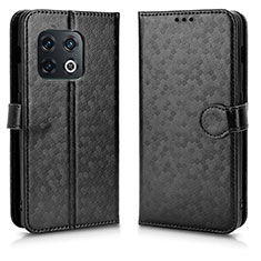 Funda de Cuero Cartera con Soporte Carcasa C01X para OnePlus 10 Pro 5G Negro