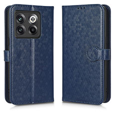 Funda de Cuero Cartera con Soporte Carcasa C01X para OnePlus 10T 5G Azul