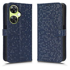 Funda de Cuero Cartera con Soporte Carcasa C01X para OnePlus Nord CE 3 5G Azul