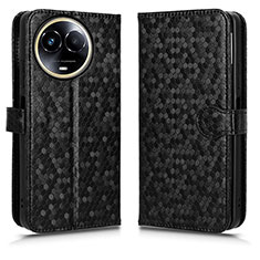 Funda de Cuero Cartera con Soporte Carcasa C01X para Realme 11X 5G Negro