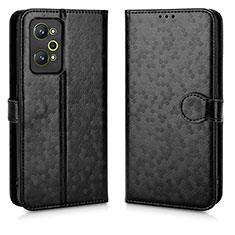 Funda de Cuero Cartera con Soporte Carcasa C01X para Realme GT Neo 3T 5G Negro