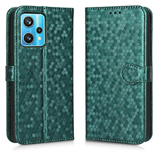 Funda de Cuero Cartera con Soporte Carcasa C01X para Realme Narzo 50 Pro 5G Verde