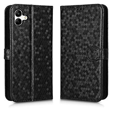 Funda de Cuero Cartera con Soporte Carcasa C01X para Samsung Galaxy A04 4G Negro