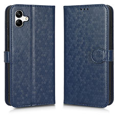 Funda de Cuero Cartera con Soporte Carcasa C01X para Samsung Galaxy A04E Azul