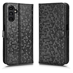 Funda de Cuero Cartera con Soporte Carcasa C01X para Samsung Galaxy A04s Negro