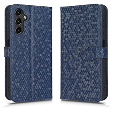 Funda de Cuero Cartera con Soporte Carcasa C01X para Samsung Galaxy A14 4G Azul