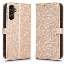 Funda de Cuero Cartera con Soporte Carcasa C01X para Samsung Galaxy A14 4G Oro