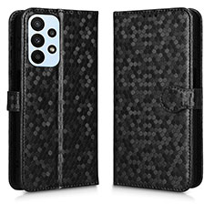 Funda de Cuero Cartera con Soporte Carcasa C01X para Samsung Galaxy A23 5G Negro